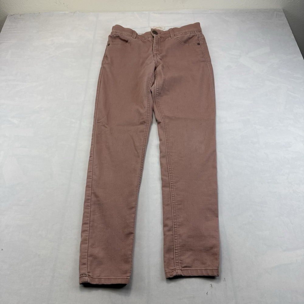 Rewind Womens Jeans Size 7/28 Pink Mauve Denim Skinny Leg Stretch Casual